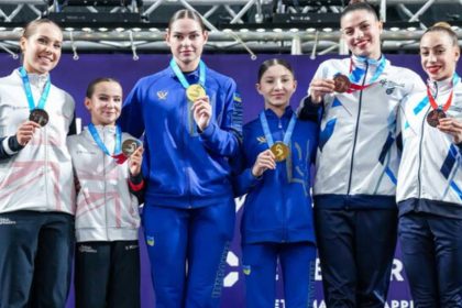 Українки Чернявська та Вечерук — чемпіонки Європи з акробатики