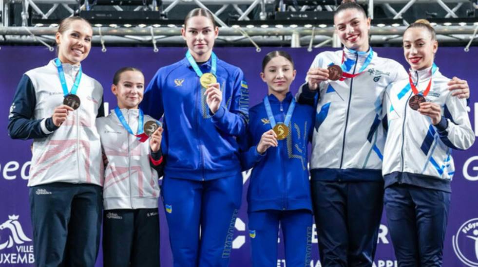 Українки Чернявська та Вечерук — чемпіонки Європи з акробатики