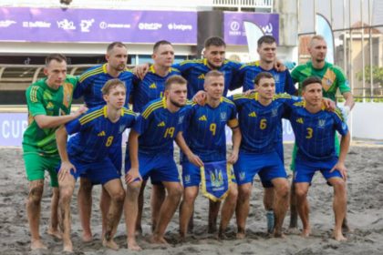 Україна розгромила Грузію в пляжному футболі на Євролізі