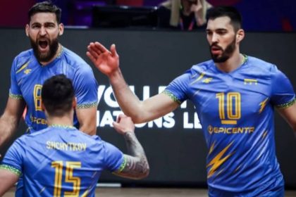 Україна 15 червня зіграє з Іраном у четвертому матчі Ліги націй з волейболу. Початок зустрічі — о 19:30. Трансляція на Суспільне Спорт.