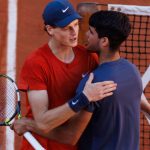 Сіннер і Алькарас зіграють у фіналі Roland Garros 2025. Початок матчу 8 червня о 16:00. Очна статистика на боці іспанця.