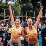 Український дует Гладун і Лазаренко здобув перше золото чемпіонату Європи з пляжного волейболу, перемігши Францію у фіналі змагань у Дюссельдорфі.