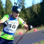 Віталій Мандзин виграв суперспринт на чемпіонаті України з літнього біатлону, випередивши Антона Дудченка та Степана Кінаша.