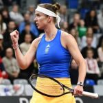 Еліна Світоліна провела 600 тижнів у топ-100 WTA, з них 218 у топ-10. Найвище досягнення – третє місце у 2017 році, рекорд України.