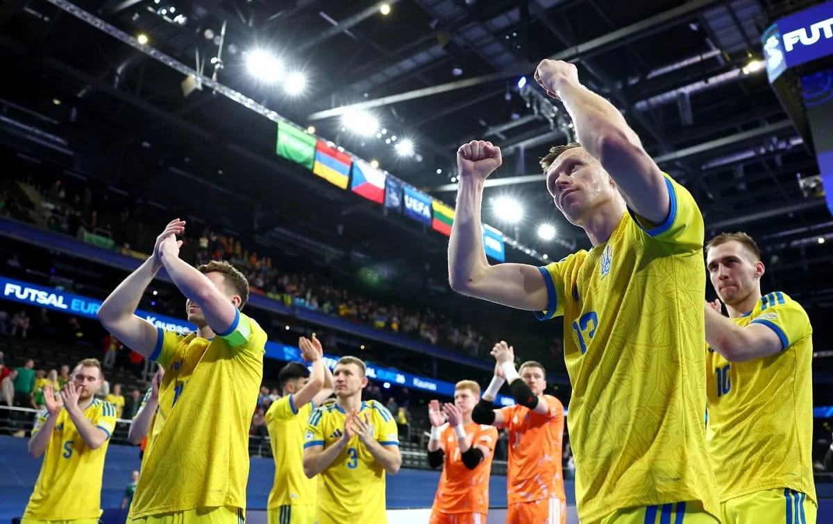 С кем сыграет Украина в 1/4 финала Евро-2026 по футзалу: определились все четвертьфинальные пары турнира