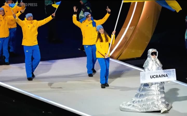 Кто такая Анастасия Кучерова: биография россиянки, несшей табличку Украины на Олимпиаде