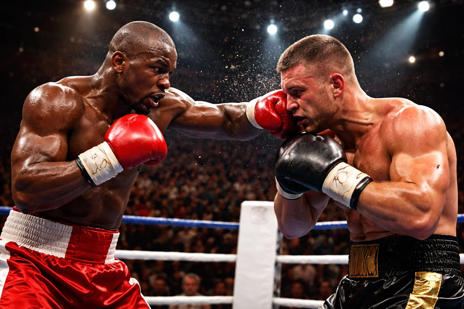 Размер боксерского ринга в метрах: стандарты WBC, WBA, IBF