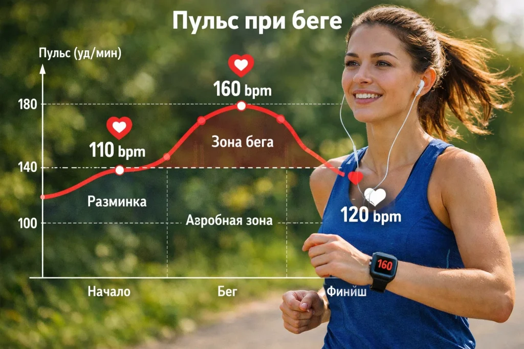 Какой должен быть пульс при беге: нормы, зоны и опасные значения