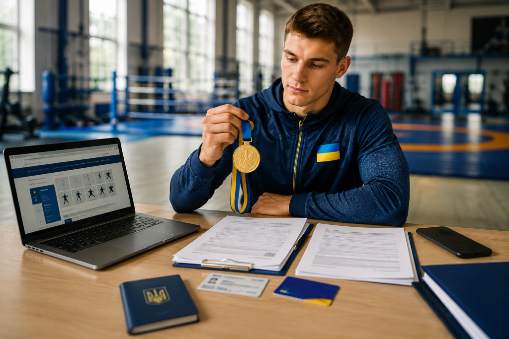 Стипендия спортсмена в Украине 2026: кто может получить и куда обращаться