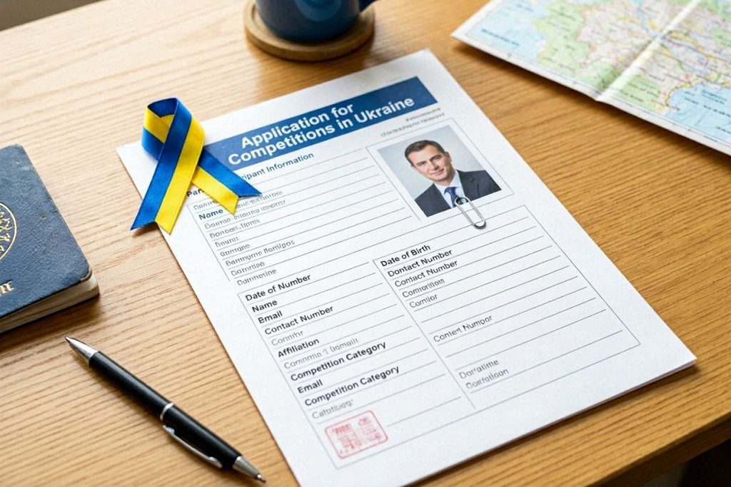 Заявка на соревнования в Украине 2026: документы и сроки