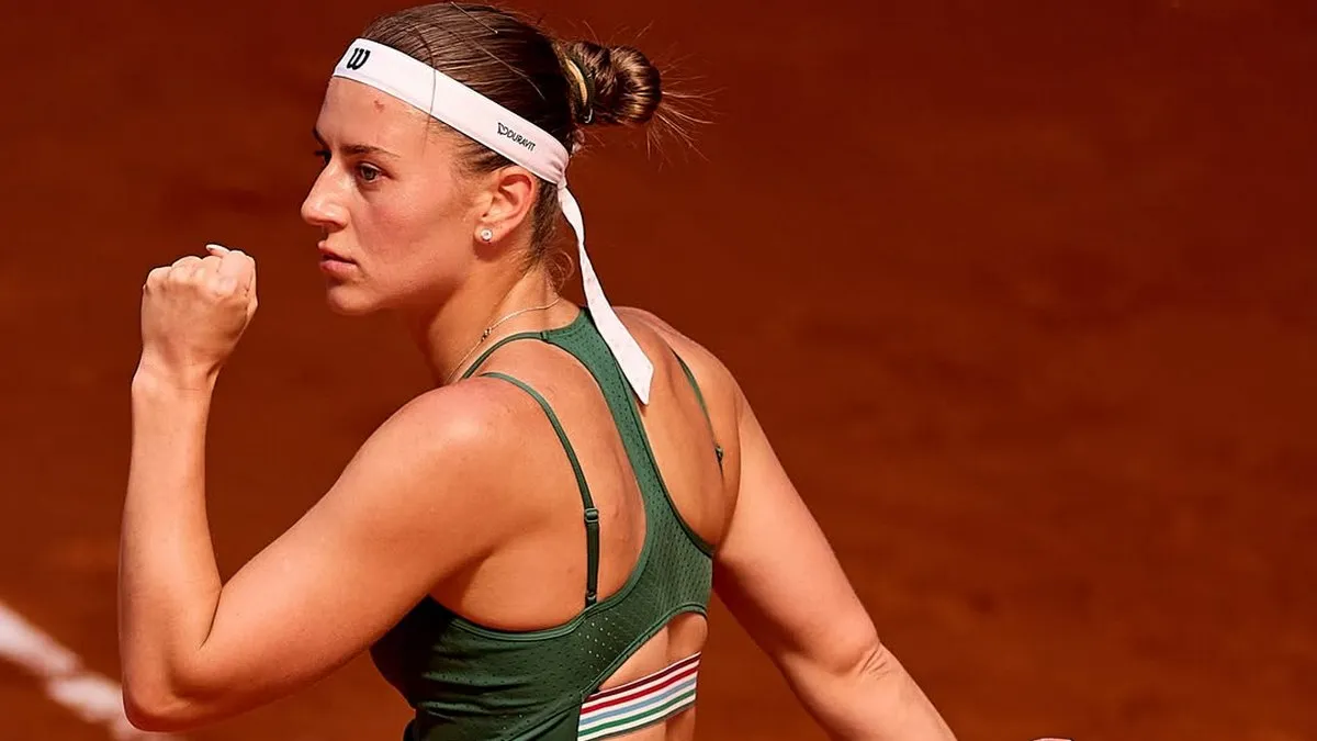 Марта Костюк вышла в финал WTA 1000 в Мадриде после победы над Потаповой: обзор игры