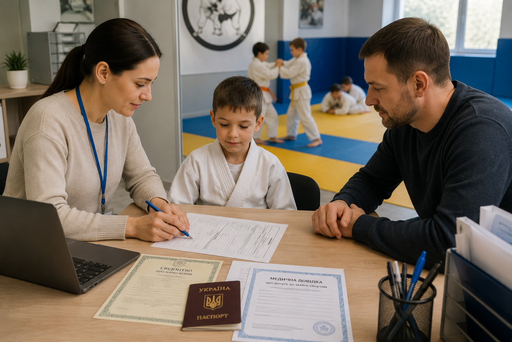 Как записать ребенка на дзюдо в Украине в 2026 году: все, что нужно знать
