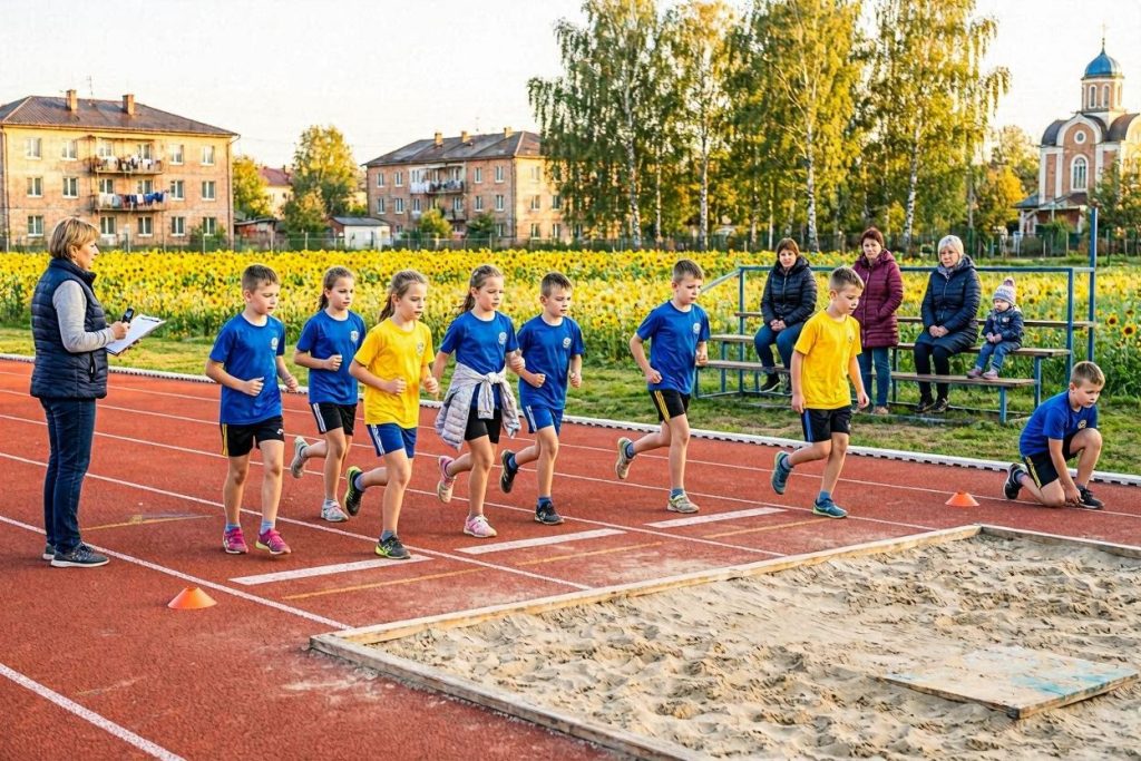 Как записать ребенка на легкую атлетику в Украине в 2026 году
