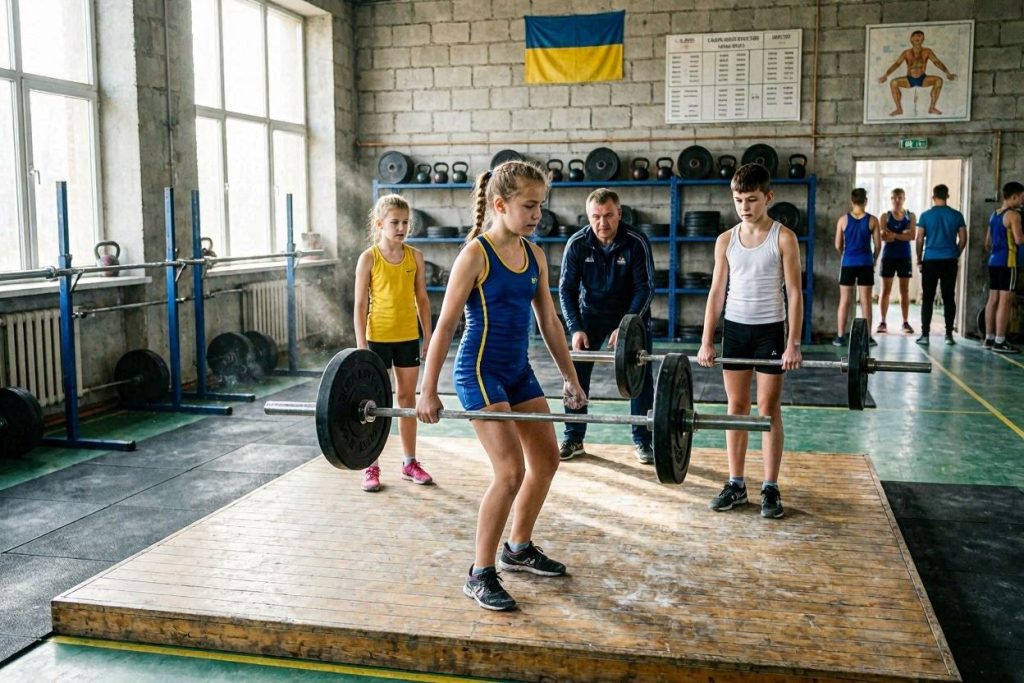Как записать ребенка на тяжелую атлетику в Украине в 2026 году