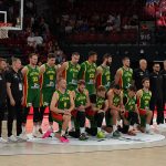 Сборная Литвы по баскетболу перед матчем в августе 2026 года, архивное фото