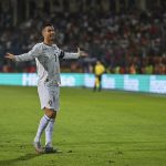 Криштиану Роналду в форме сборной Португалии, архивное фото 2025 года