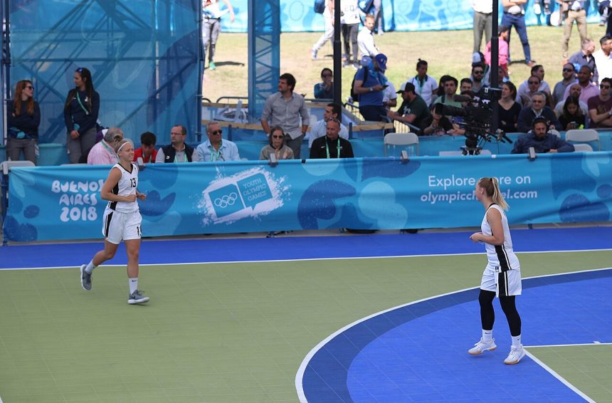 Архивный матч женского баскетбола 3×3 на Юношеских Олимпийских играх 2018 года