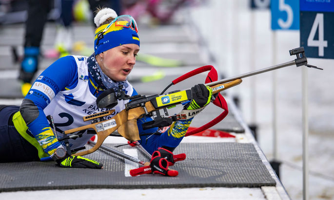 Анастасія Меркушина &ndash; чемпіонка України в гонці з масовим стартом